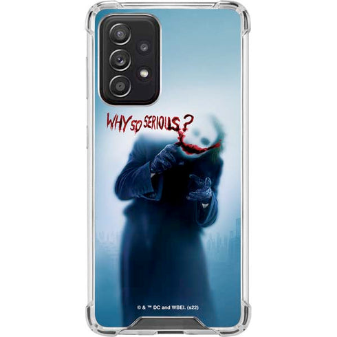 The Dark Knight Why So Serious Galaxy A52 5G Clear Case