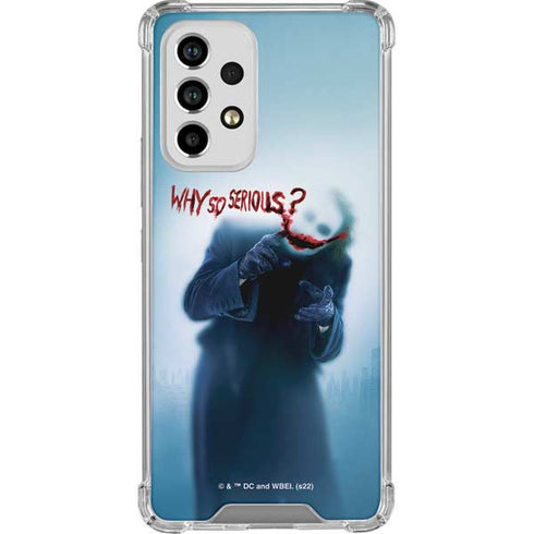 The Dark Knight Why So Serious Galaxy A53 5G Clear Case