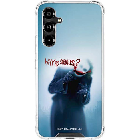 The Dark Knight Why So Serious Galaxy A54 5G Clear Case