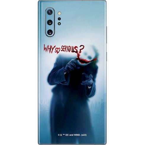The Dark Knight Why So Serious Galaxy Note 10 Plus Skin