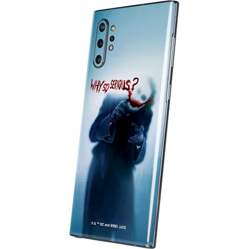 The Dark Knight Why So Serious Galaxy Note 10 Plus Skin