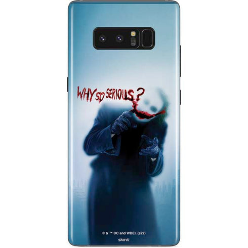 The Dark Knight Why So Serious Galaxy Note 8 Skin