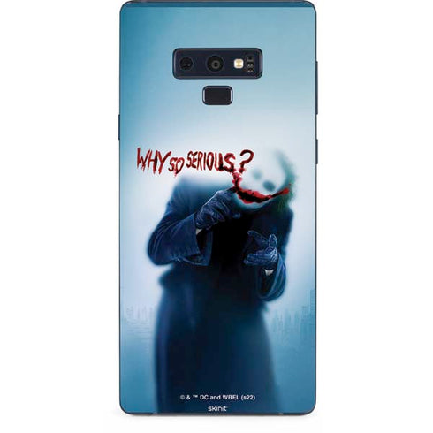 The Dark Knight Why So Serious Galaxy Note 9 Skin