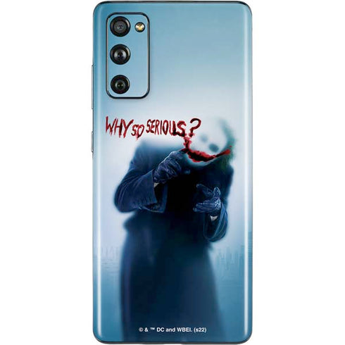 The Dark Knight Why So Serious Galaxy S20 Fan Edition Skin