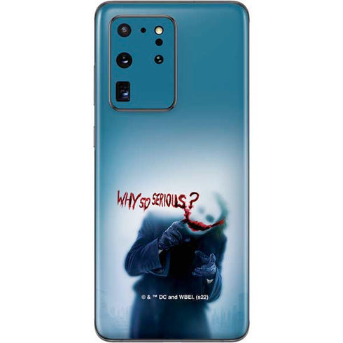 The Dark Knight Why So Serious Galaxy S20 Ultra 5G Skin