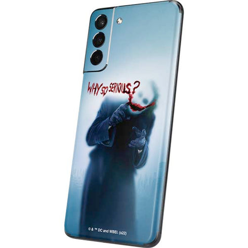 The Dark Knight Why So Serious Galaxy S21 5G Skin