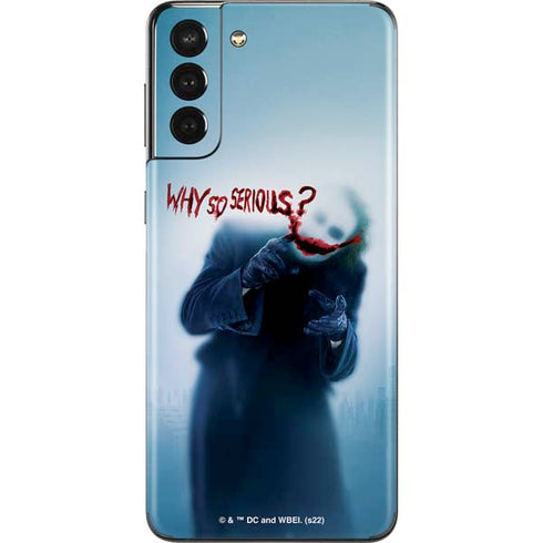 The Dark Knight Why So Serious Galaxy S21 Plus 5G Skin