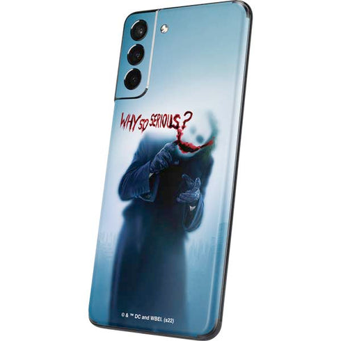 The Dark Knight Why So Serious Galaxy S21 Plus 5G Skin