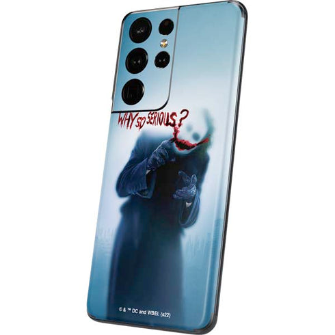 The Dark Knight Why So Serious Galaxy S21 Ultra 5G Skin