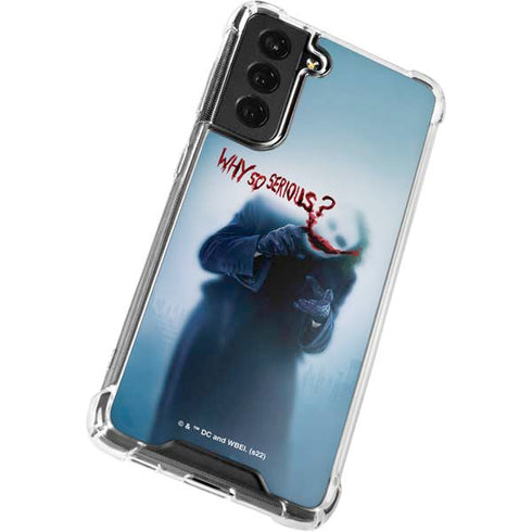 The Dark Knight Why So Serious Galaxy S22 Plus Clear Case