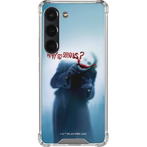 The Dark Knight Why So Serious Galaxy S23 Clear Case
