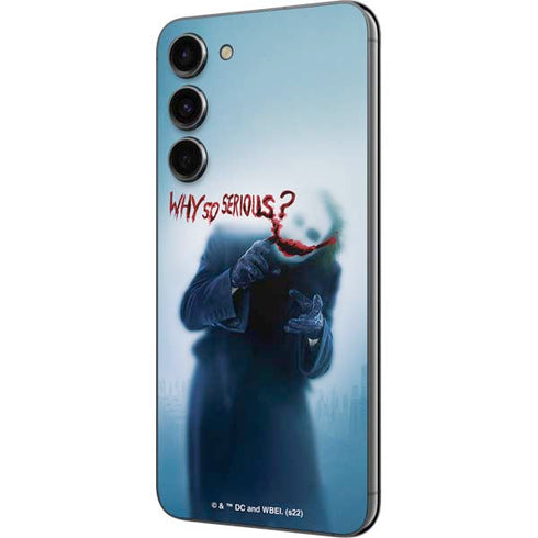 The Dark Knight Why So Serious Galaxy S23 Plus Skin
