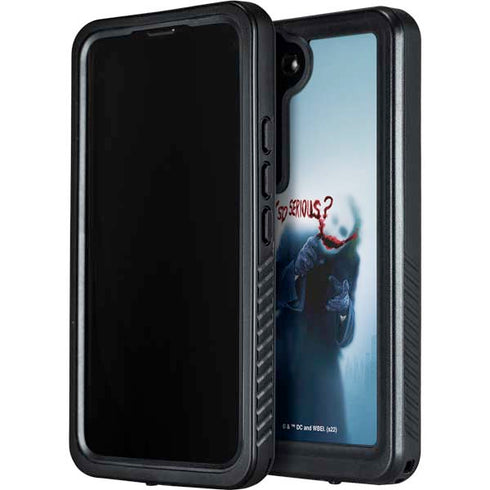 The Dark Knight Why So Serious Galaxy S23 Plus Waterproof Case