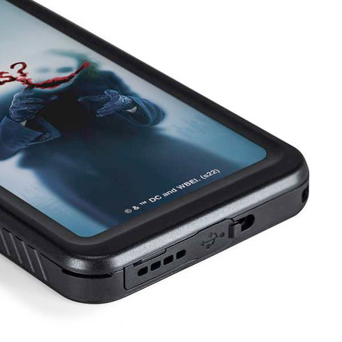 The Dark Knight Why So Serious Galaxy S23 Plus Waterproof Case
