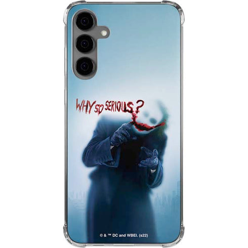 The Dark Knight Why So Serious Galaxy S24 Plus Clear Case
