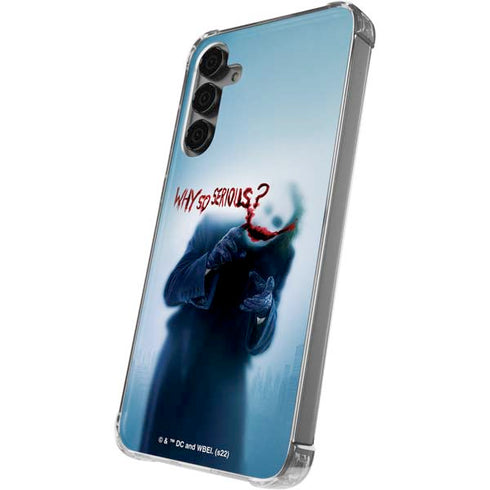 The Dark Knight Why So Serious Galaxy S24 Plus Clear Case