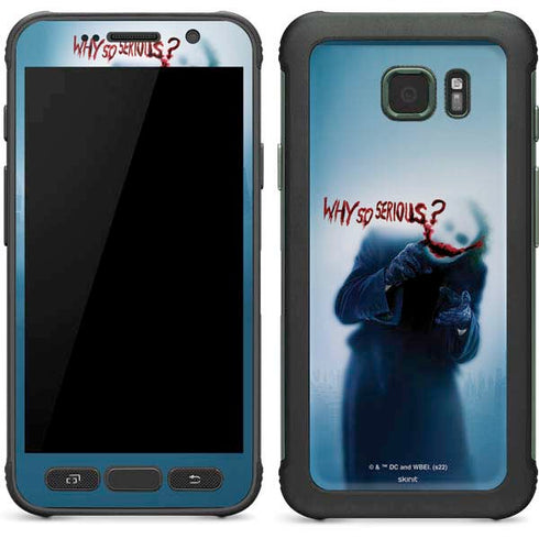 The Dark Knight Why So Serious Galaxy S7 Active Skin