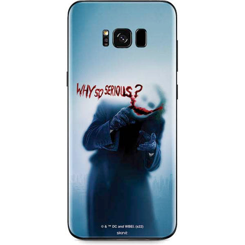 The Dark Knight Why So Serious Galaxy S8 Skin
