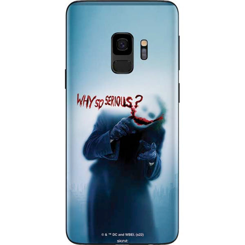 The Dark Knight Why So Serious Galaxy S9 Skin