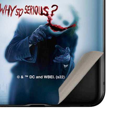 The Dark Knight Why So Serious Galaxy Z Flip Skin