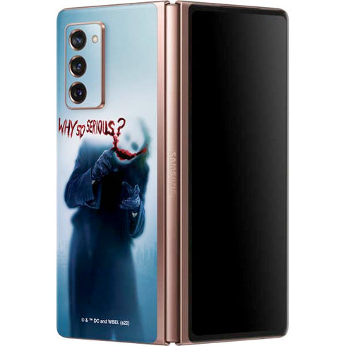 The Dark Knight Why So Serious Galaxy Z Fold2 5G Skin