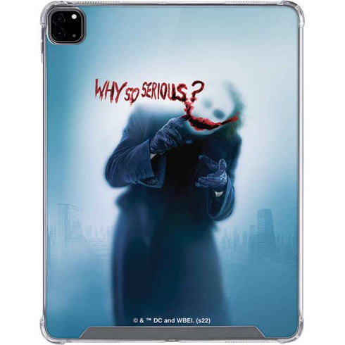 The Dark Knight Why So Serious iPad Pro 12.9in (2020) Clear Case