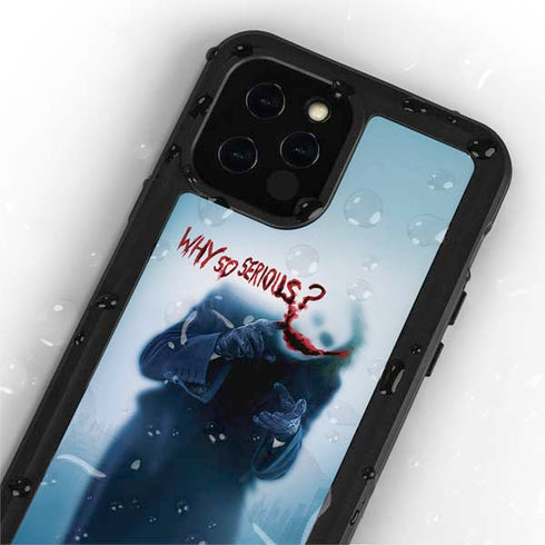 The Dark Knight Why So Serious iPhone 12 Pro Max Waterproof Case