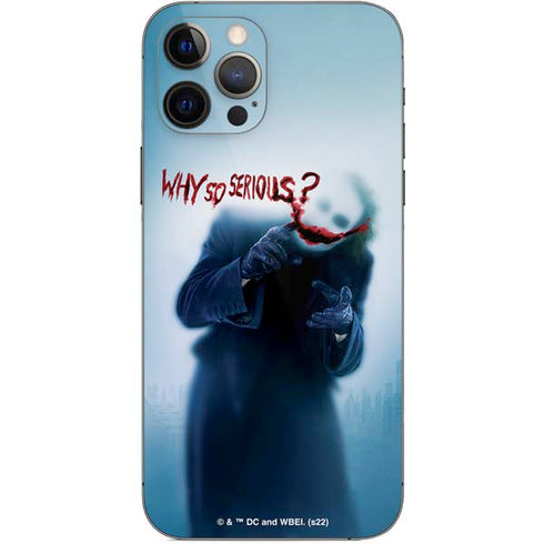 The Dark Knight Why So Serious iPhone 12 Pro Skin