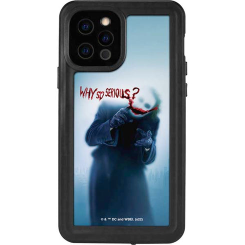 The Dark Knight Why So Serious iPhone 12 Pro Waterproof Case