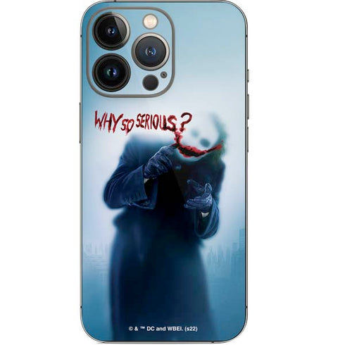 The Dark Knight Why So Serious iPhone 13 Pro Skin