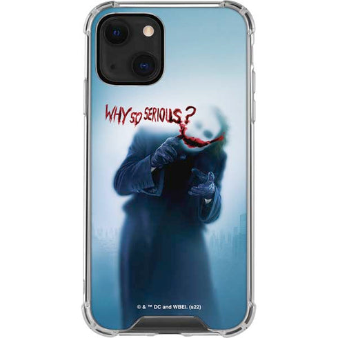 The Dark Knight Why So Serious iPhone 14 Clear Case