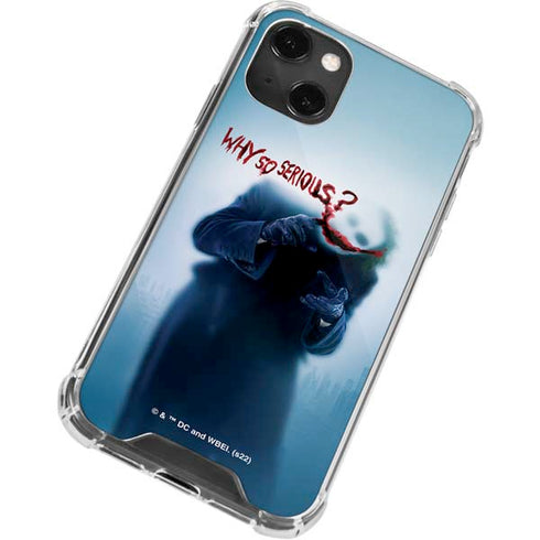 The Dark Knight Why So Serious iPhone 14 Plus Clear Case