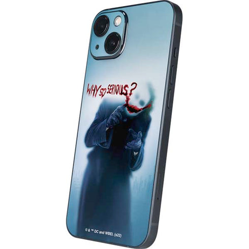 The Dark Knight Why So Serious iPhone 15 Plus Skin