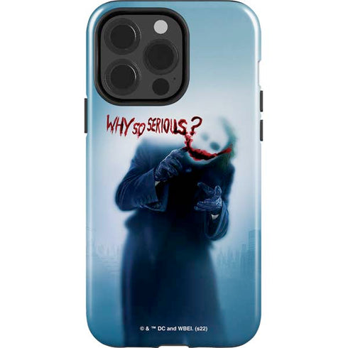 The Dark Knight Why So Serious iPhone 15 Pro Impact Case