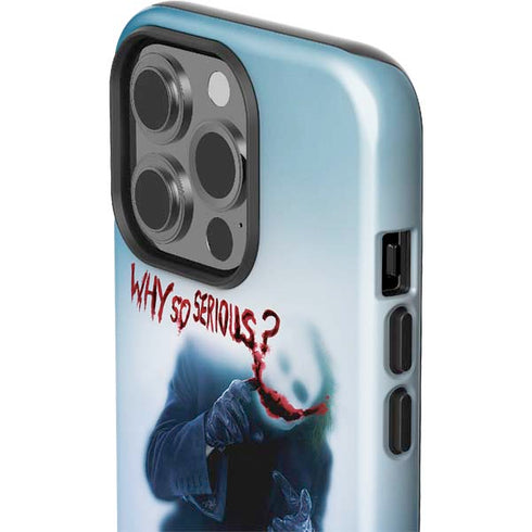 The Dark Knight Why So Serious iPhone 15 Pro Impact Case