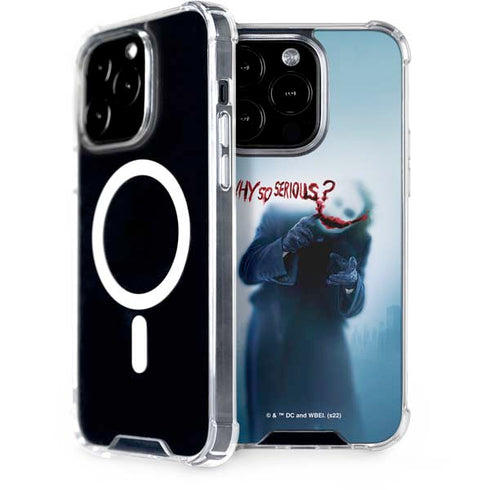 The Dark Knight Why So Serious iPhone 15 Pro MagSafe Case