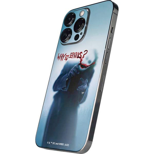 The Dark Knight Why So Serious iPhone 14 Pro Skin