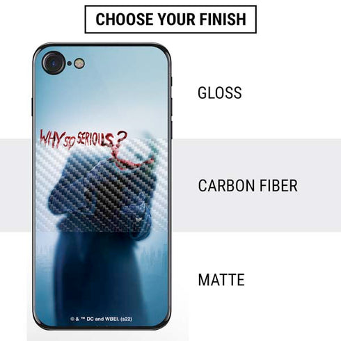 The Dark Knight Why So Serious iPhone SE (2nd & 3rd Gen) Skin
