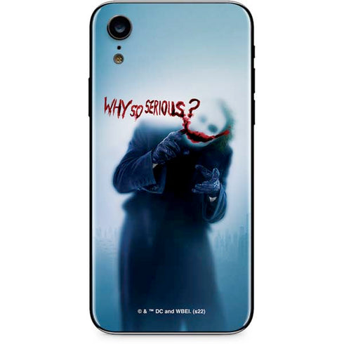 The Dark Knight Why So Serious iPhone XR Skin
