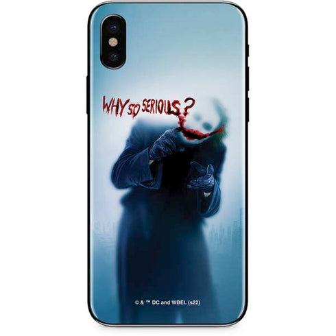 The Dark Knight Why So Serious iPhone XS Skin