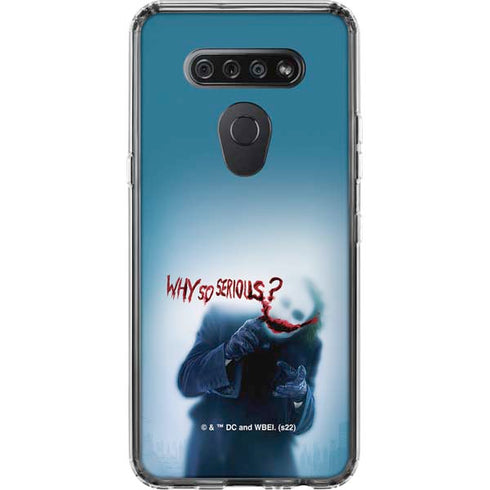 The Dark Knight Why So Serious LG K51/Q51 Clear Case