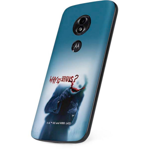 The Dark Knight Why So Serious Moto E5 Play Skin