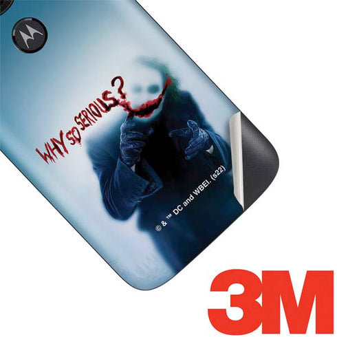 The Dark Knight Why So Serious Moto E5 Play Skin