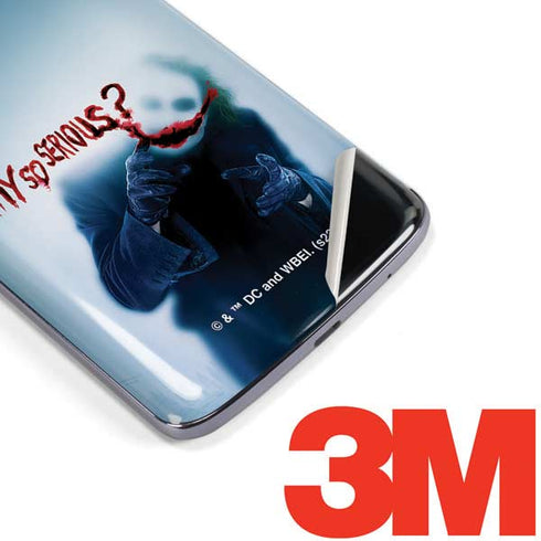 The Dark Knight Why So Serious Moto E5 Plus Skin