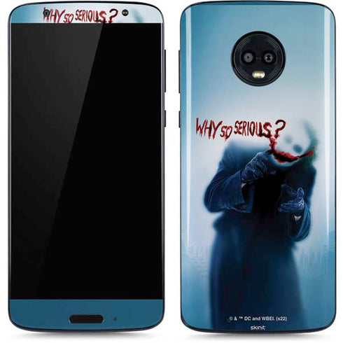 The Dark Knight Why So Serious Moto G6 Skin