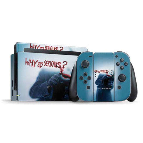 The Dark Knight Why So Serious Nintendo Switch Bundle Skin