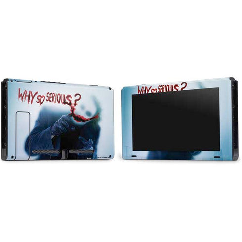 The Dark Knight Why So Serious Nintendo Switch Bundle Skin
