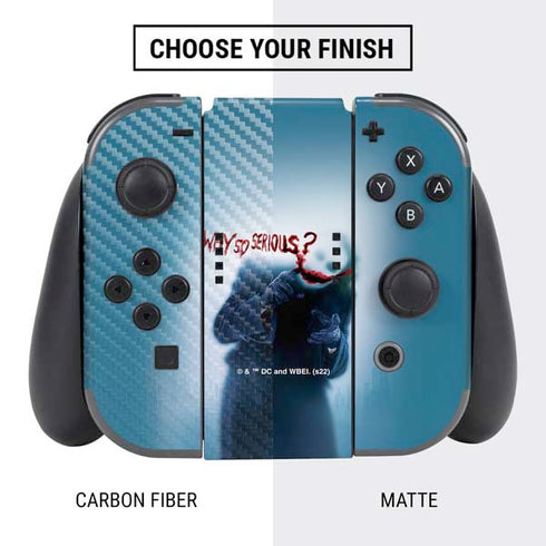 The Dark Knight Why So Serious Nintendo Switch Bundle Skin