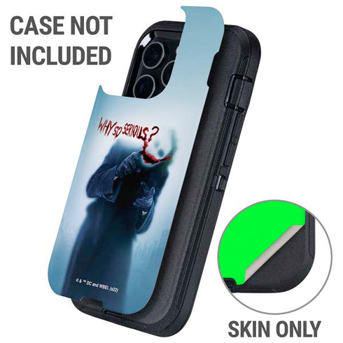 The Dark Knight Why So Serious Otterbox Defender iPhone Skin