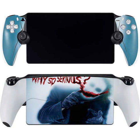 The Dark Knight Why So Serious PlayStation Portal Remote Player Skin